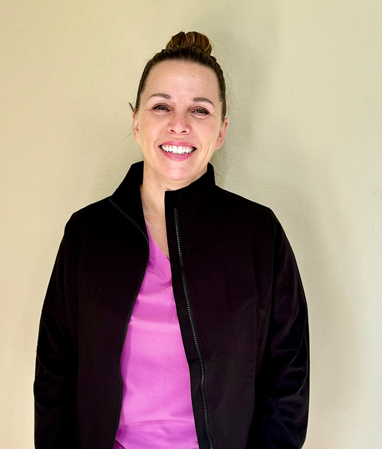Julie, office manager at Avenue Dentistry in Morgan Hill